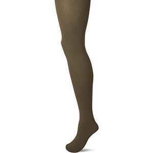 FALKE Touch W Ti katoenen panty voor dames, groen (Military 7826)