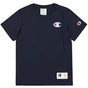 Champion Legacy Retro Sport B (306853) - SS Crewneck T-shirt voor jongens, Blauw (Bs501)