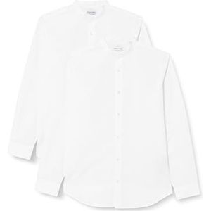 JACK & JONES Chemises d'affaires pour homme, Blanc/paquet : blanc, XL