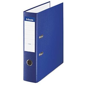 ESSELTE 42303 - Archivador de palanca plástico forrado con rado, ojete y cantonera Folio. Lomo 75 mm kleur azul