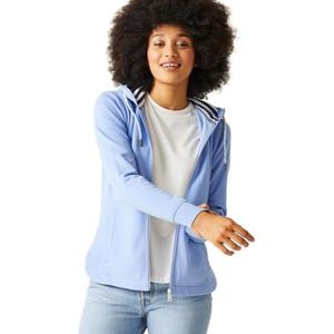 Regatta Regatta Bayletta dames fleece hoody met volledige ritssluiting, hortensia blauw