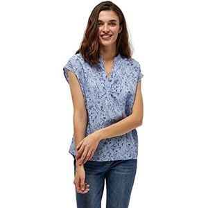 Peppercorn dames eles blouse, 2284p Skyway Blue Print
