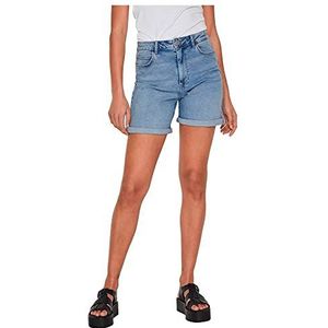 Vila Vijo Hw Lbd Shorts/Su - Noos Damesshorts, lichtblauw (denim lichtblauw)