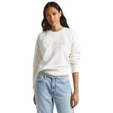 Pepe Jeans Nanette N Damessweatshirt, Wit (schuim)