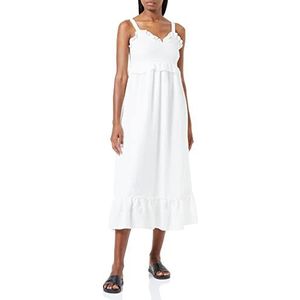 IZIA Maxi-jurk, ivoorwit, L voor dames, gebroken wit, L, Gebroken wit