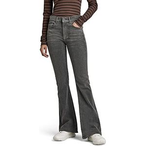 G-STAR RAW 3301 Flare Jeans voor dames, Grijs (Faded Grey Generation B479-C952)