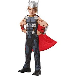 Rubie's Marvel Avengers Thor klassiek kinderkostuum jongens, 640835M, grijs, M