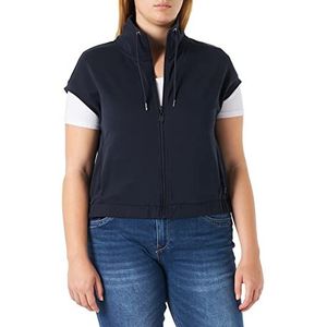 Comma CI Jas met korte mouwen dames trainingspak, 5996 navy