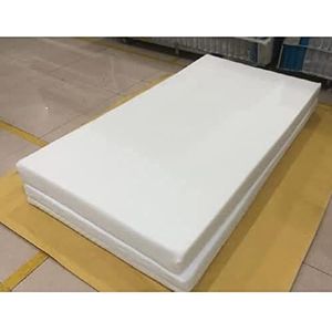 SweetNight Matrasbeschermer, 80 x 190 cm, dikte 5 cm, matrasoplegger van traagschuim, matras voor eenpersoonsbed, 80 x 190 cm, pluizige matrasoplegger