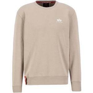 ALPHA INDUSTRIES Basic sweatshirt met klein logo voor heren (1 stuk)