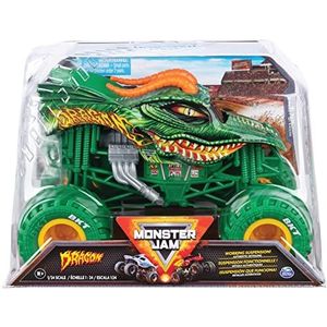 MONSTER JAM - Voertuig DIE CAST 1:24 - Authentieke Monster Trucks Officiële Monster Jam Shows - Verzamelbaar - Schaal 1:24-6056371 - Speelgoed voor kinderen vanaf 3 jaar - Model willekeurig