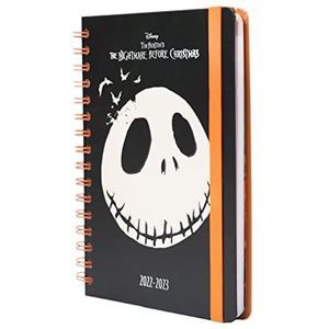 Grupo Erik AEESVA52224,Officiële Disney A5 Agenda 2022-2023 The Nightmare Before Christmas - Weekplanner - Weekkalender -Weekagenda 12 Maanden - Afsprakenplanner - Weekoverzicht - Schoolagenda