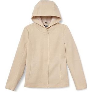 ONLY Onlsedona Light Otw korte jas voor dames, Trenchcoat / detail: Melange W. Pumice Stone, L