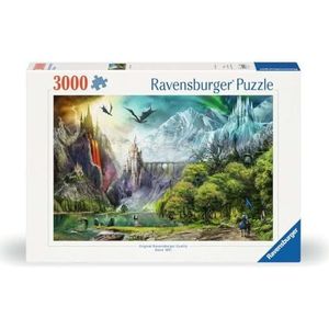 Ravensburger - Puzzel Voor Volwassenen – Puzzel 3000 P – Heerschap van de Draken – 16462