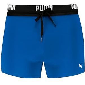 PUMA Logo badpak voor heren (1 stuk), Lichtblauw, XXL