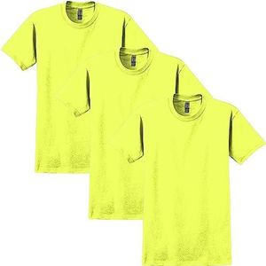 GILDAN 3-pack Heren T-shirts Security Green (3-pack) M, groen (3 stuks)