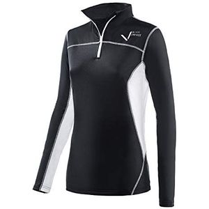 Black Crevice Skishirt voor dames, in verschillende kleuren en maten, ademend, lange mouwen
