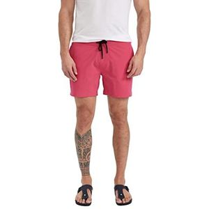 DeFacto Short de bain pour homme, fuchsia, S