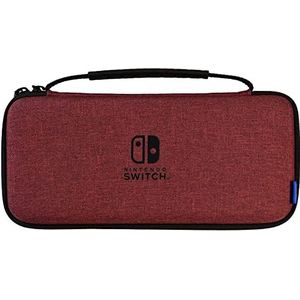 HORI Slanke tas voor Nintendo Switch (OLED) (rood) - Officiële Nintendo-licentie