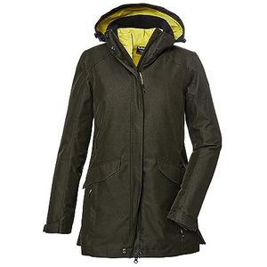 Killtec Kow 17 Wmn Jckt Veste d'extérieur 3 en 1 pour femme avec capuche amovible et veste matelassée zippée