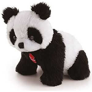 Trudi Sweet Coll. 50440 Pluche speelgoed kleine panda ca. 7 cm (maat XXS), hoogwaardig knuffeldier met zachte materialen, liefdevolle details, wasbaar, knuffeldier voor kinderen, zwart/wit