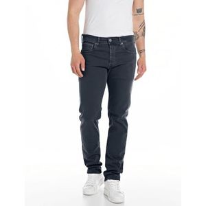Replay Stretch jeans voor heren, Donkerblauw 498