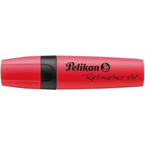Pelikan Markeerstift markeerstift 490, neonrood, zwart