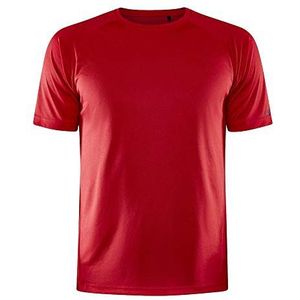 Craft Core Unify Trainingsshirt voor heren, lichtrood, M, Helder rood