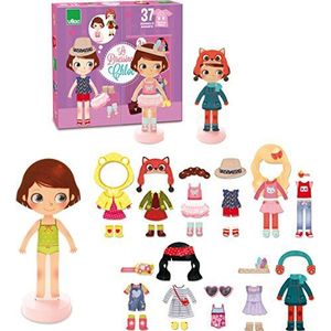VILAC - Houten speelgoed - Creatieve spelletjes - Chloe's kleedkamer - 2800
