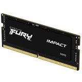 Kingston Fury Impact XMP 16 GB 6000MT, s DDR5 CL38 SODIMM gaming laptop geheugen eenvoudige module - KF560S38IB-16