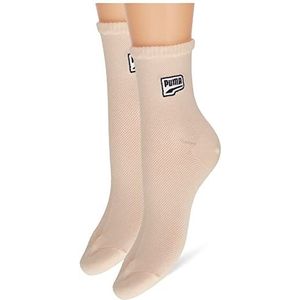 PUMA Mesh Short Sock Damessokken, Peach Combo