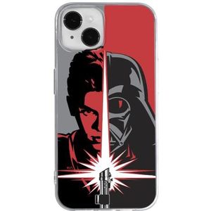 ERT GROUP Originele en officieel gelicentieerde Star Wars Darth Vader 007 telefoonhoes voor Apple Iphone 14 Plus - Darth Vader 007 - perfect aangepast aan de vorm van de mobiele telefoon - TPU Case
