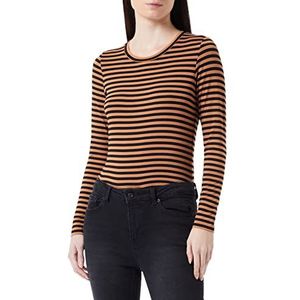 Part Two Emajapw TS T-shirt dames, argan oil stripe, L, Argan Oil Stripe