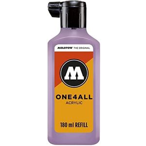 Molotow ONE4ALL acrylverf navulling voor Molotow ONE4ALL Pastel sering, 180 ml, elk 1 stuk (692.201)