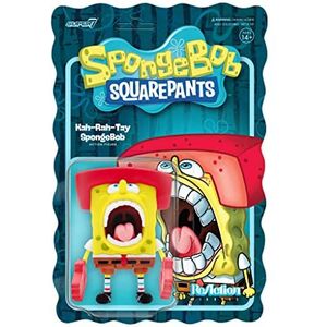 SUPER7 KAH-Rah Tay Spongebob-figuur RE-SBOBW02-KTB meerkleurig