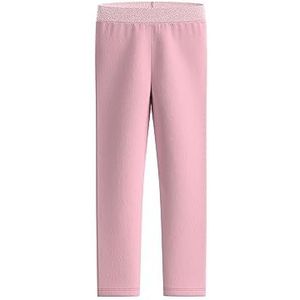 s.Oliver Leggings met glinsterende taille, legging met glinsterende tailleband voor meisjes, Roze