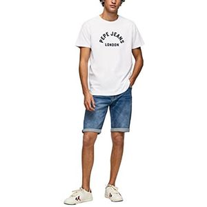 Pepe Jeans Jack Shorts Black Heren, blauw (denim-hq9)