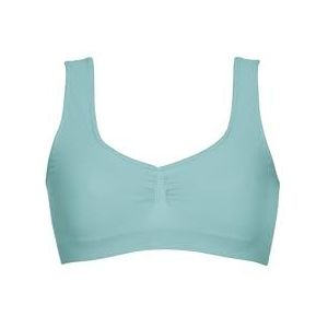 Trigema Bustier en polyamide/élasthanne, Bleu glacé, 3XL