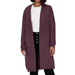 Only Onljade L/S Cardigan Knt Noos Damesvesten/vesten, Rozebruin/details: gemengd