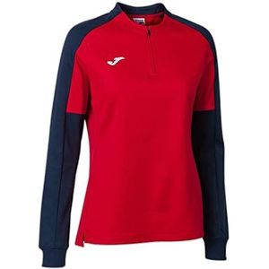 Joma Eco Championship sweatshirt voor dames, rood/marineblauw