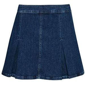Superdry Mini-jupe jupe pour femme, bleu foncé/délavé, 34