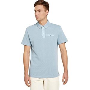 TOM TAILOR Poloshirt voor heren, 26298 - Calm Cloud Blue