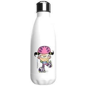 CyP Brands- Me!Humanity Witte stalen fles, 550 ml