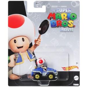 Hot Wheels The Super Mario Bros The Film - HKD58 - 1/64 metalen auto - Toad en Quad Sound