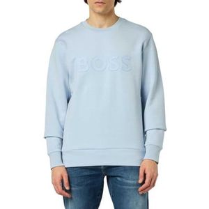 BOSS Salbo sweatshirt voor heren, Helder paars 527