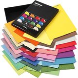 Color Bar, A4 21 x 30 cm, verschillende kleuren, eenkleurig, 160 verschillende kleuren.