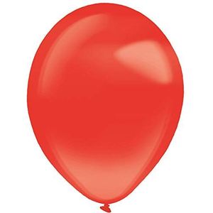 Amscan 50 stuks latexballonnen rood 35 cm 9905447