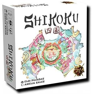 GDM Shikoku Boardgame Bordspel Medium Game 3-8 spelers vanaf 8 jaar 30 min