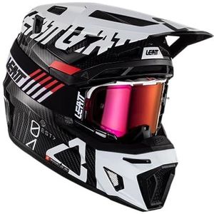 Leatt Motorhelm 9.5 Carbon licht incl. Motocross masker