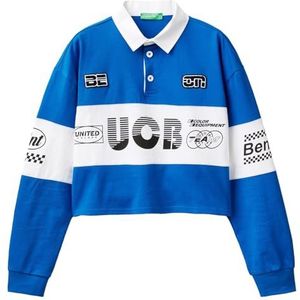 United Colors of Benetton Polo Femme, bleu, S